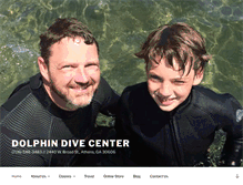 Tablet Screenshot of dolphindiveathens.com